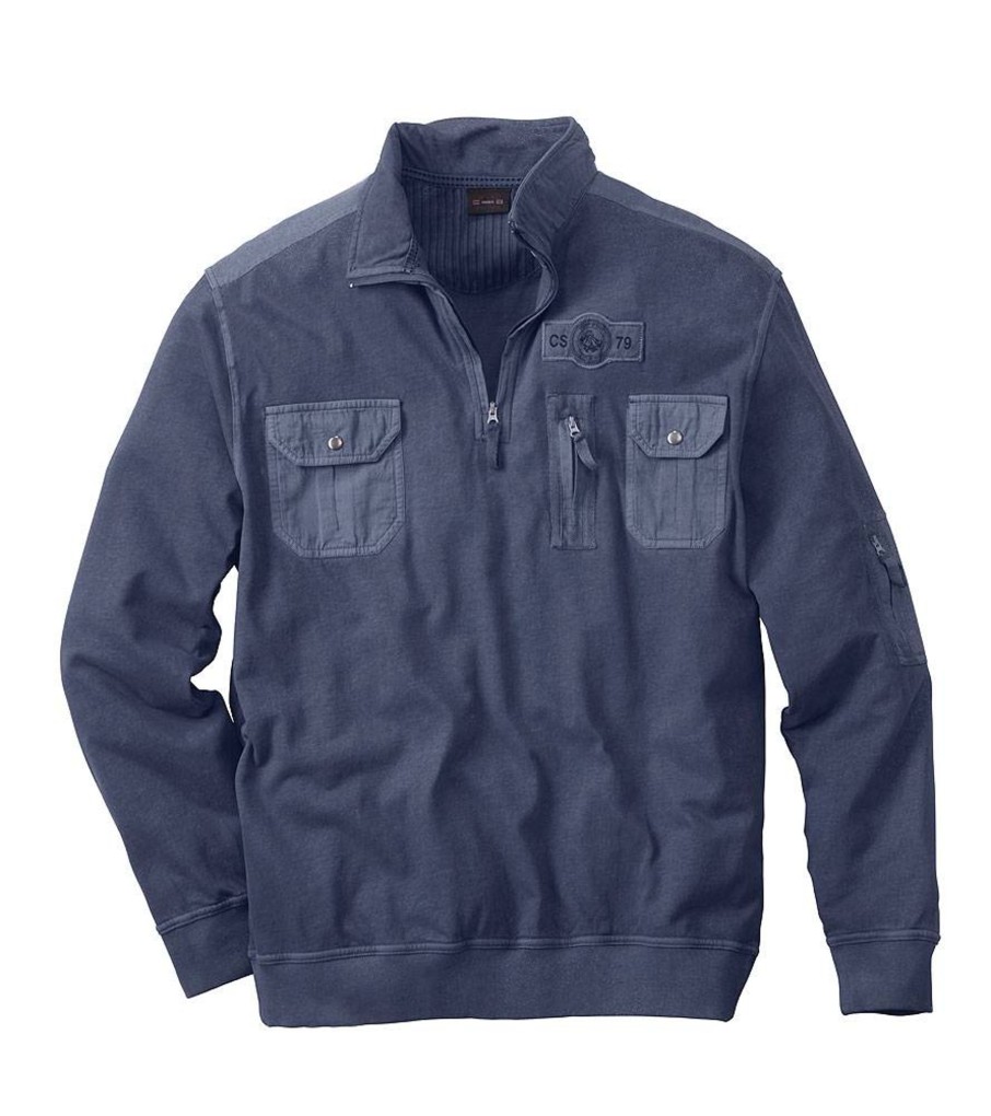 Herren Capt.Scott | Capt. Scott Stonewashed Sweater