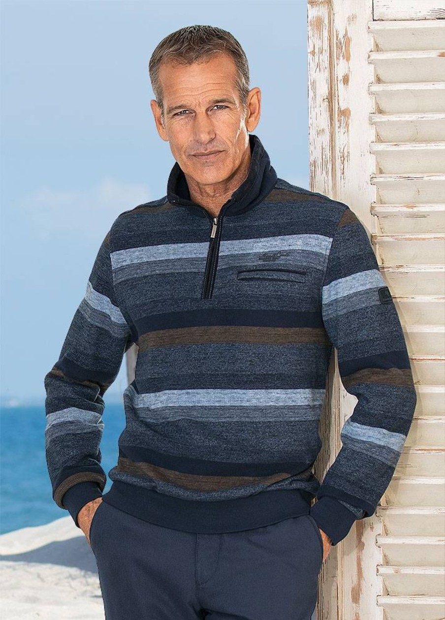 Herren Monte Carlo | Monte Carlo Streifensweater