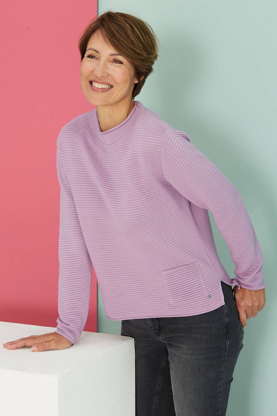 Damen Rabe | Rabe Struktur-Pullover