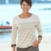 Damen Serafini | Serafini Damen Streifenpullover