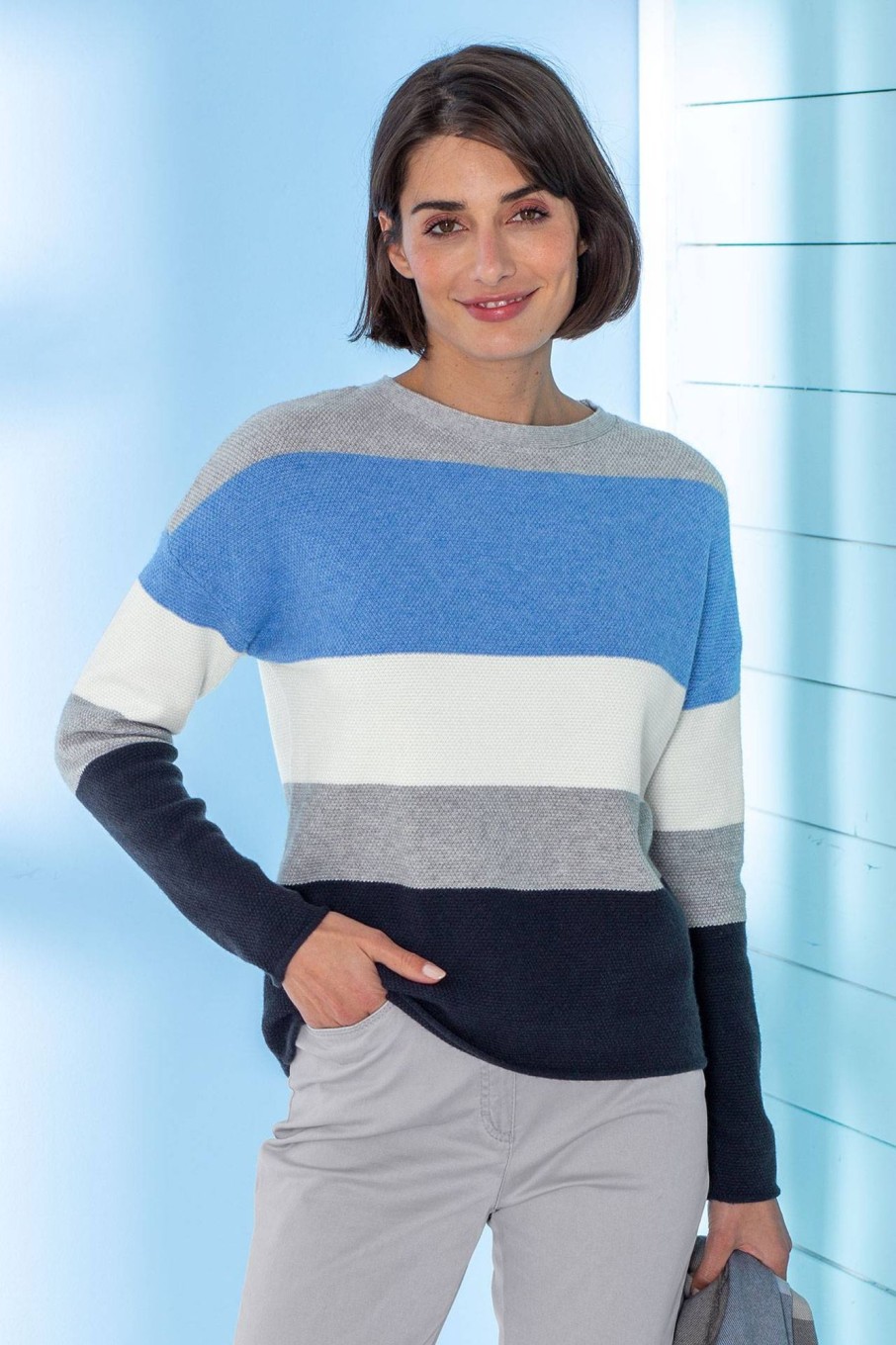 Damen Betty & CO | Betty & Co Colourblock-Pullover