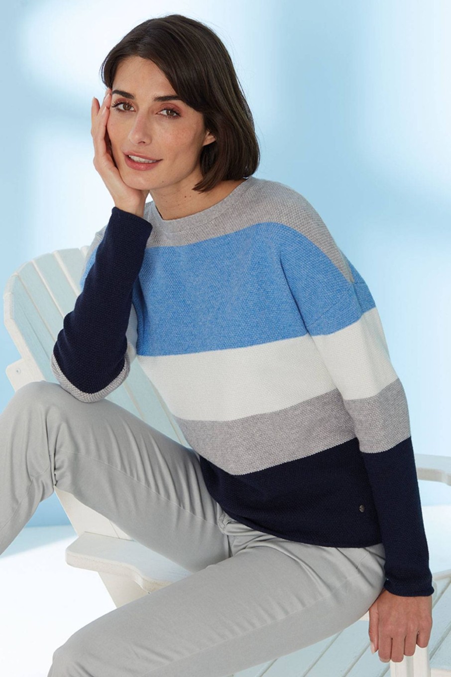 Damen Betty & CO | Betty & Co Colourblock-Pullover