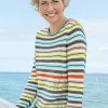 Damen Rabe | Rabe Damen Streifenpullover