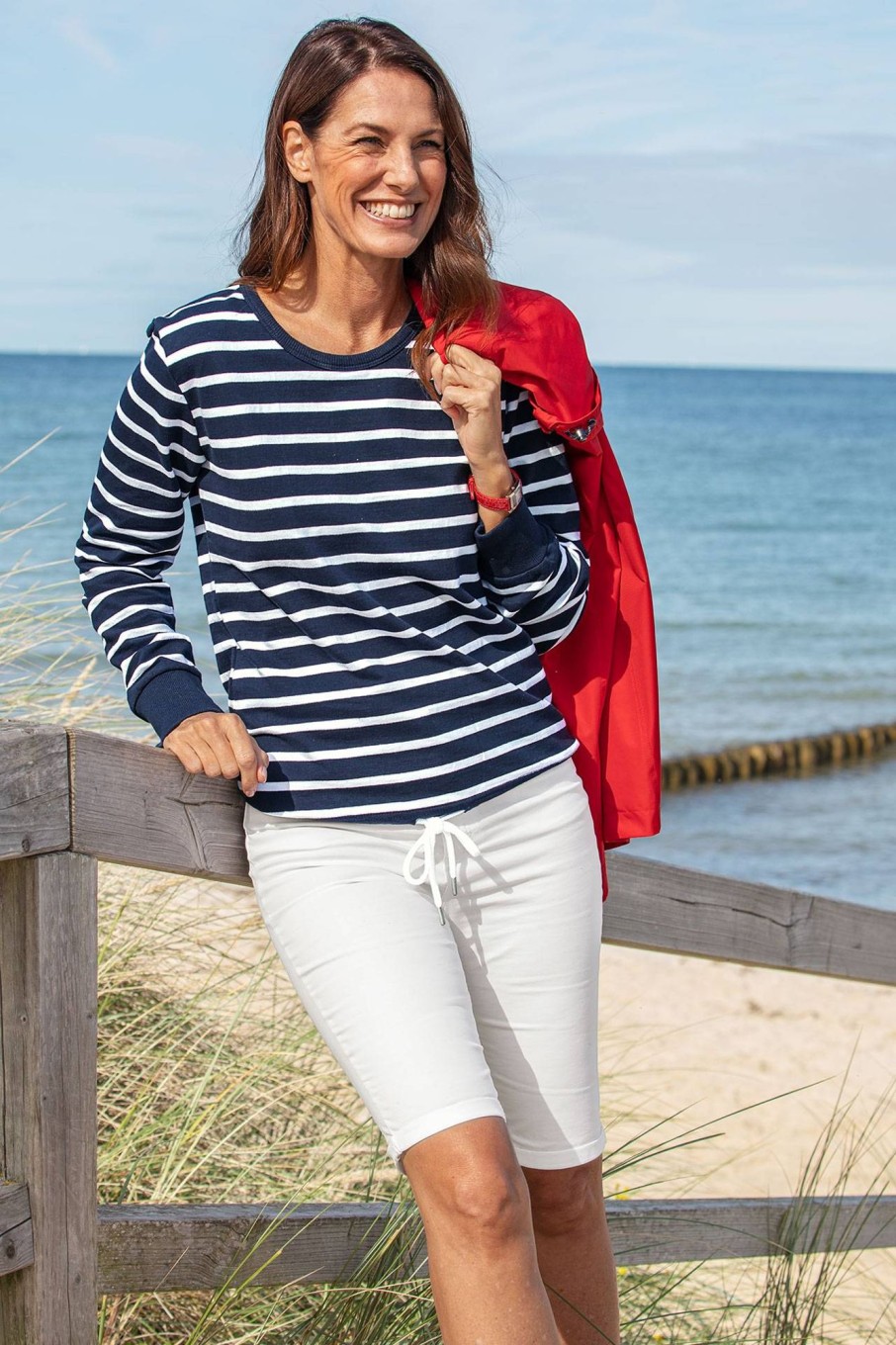 Damen Sealand24 | Streifen-Sweatshirt