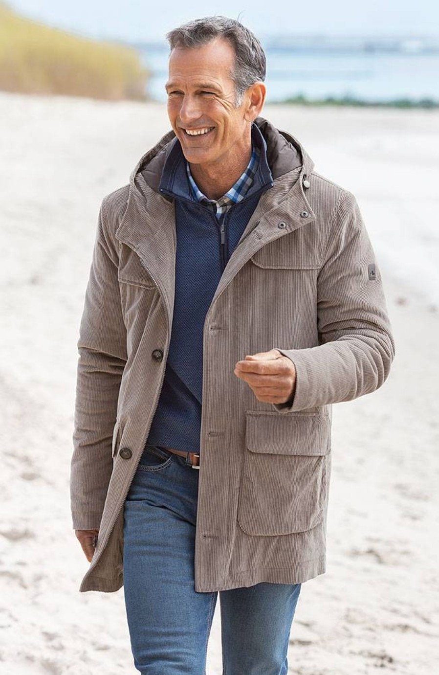 Herren New Canadian | New Canadian Cord-Parka