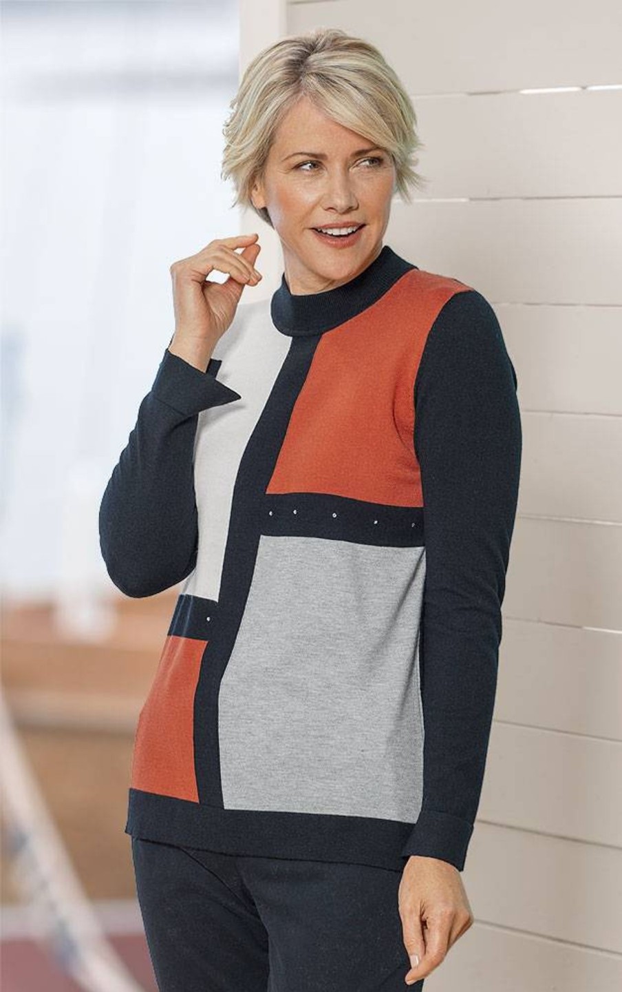 Damen Sealand24 | Damen Intarsien-Pullover