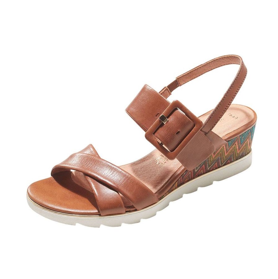 Schuhe Marco Tozzi Sandalen | Marco Tozzi Wedge-Sandale