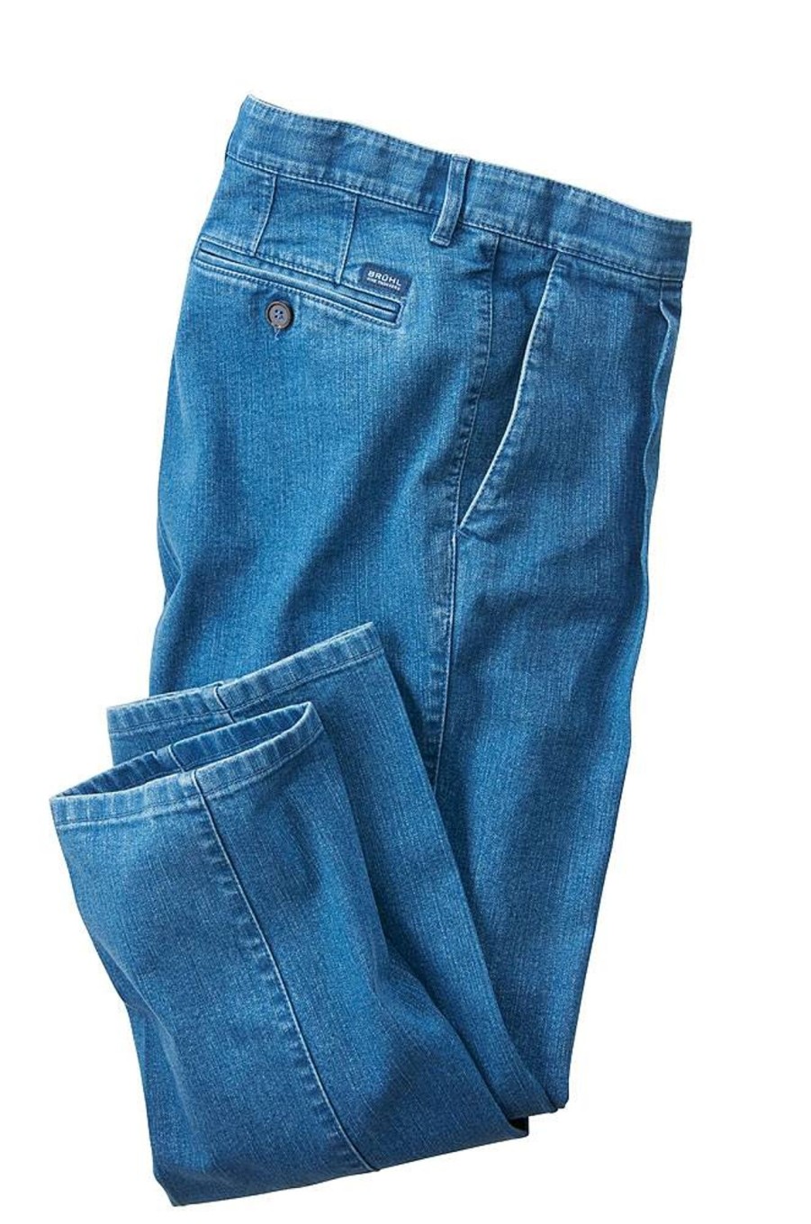 Herren Brühl | Bru00Fchl Bundfalten-Jeans