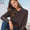 Damen Lebek | Lebek Damen Strukturpullover