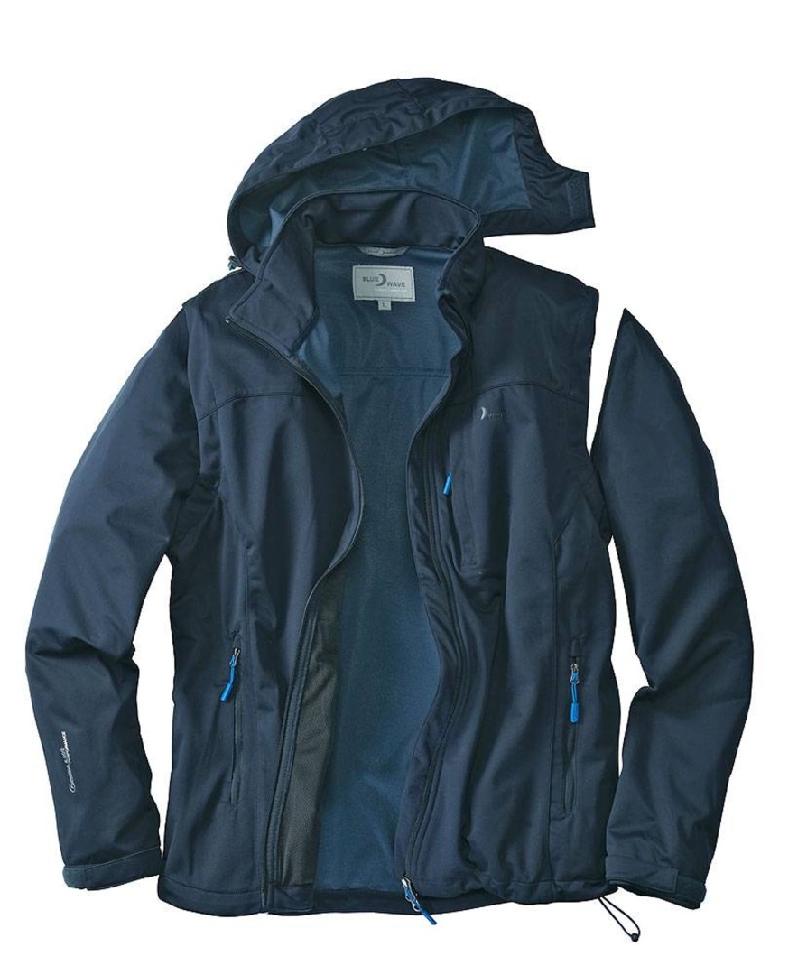 Herren Blue Wave | 2-In-1-Softshelljacke