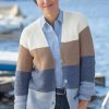 Damen Sealand24 | Damen Colourblock-Strickjacke