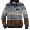 Herren hajo | Hajo Streifensweater Stayfresh