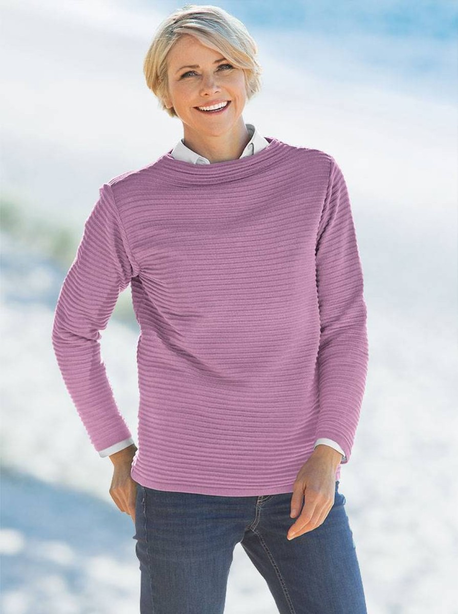 Damen Serafini | Serafini Damen Struktur-Pullover