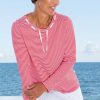 Damen Navigazione | Navigazione Damen Streifen-Sweatshirt