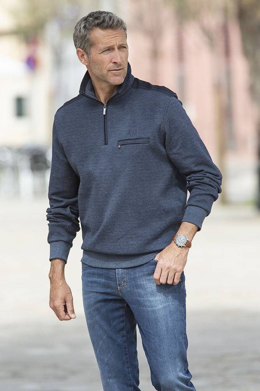 Herren Monte Carlo | Monte Carlo Struktur-Sweater