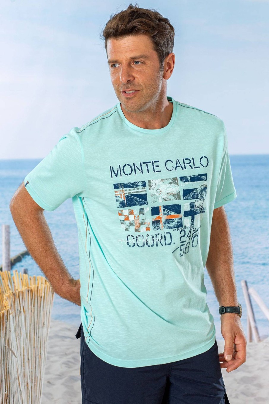 Herren Monte Carlo | Monte Carlo Druckshirt