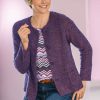 Damen Rabe | Rabe Damen Bouclu00E9-Strickjacke