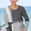 Damen Rabe | Rabe Damen Grafik-Pullover